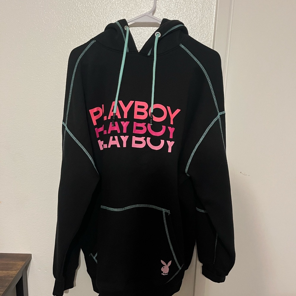 Oversized Playboy x Missguided Hoodie